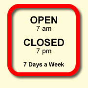 Opening Hours